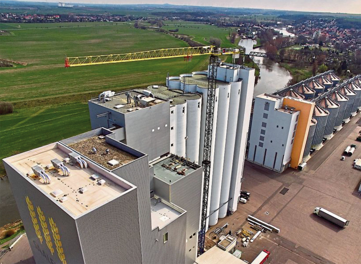 Saalemühle expandiert Saalemühle + Dresdener Mühle