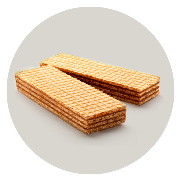 Biscuit and wafer production