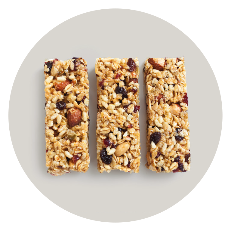 Muesli powerbar and supplementary products